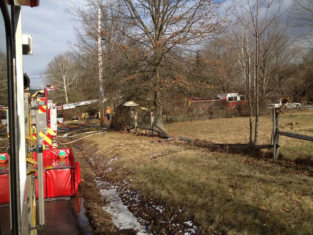 Dwelling Fire - Marlborough Twp. - 02/06/2013